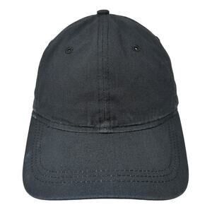 Universal Thread Slideback Baseball Cap Blue One Size Adjustable 6 Panel Blank